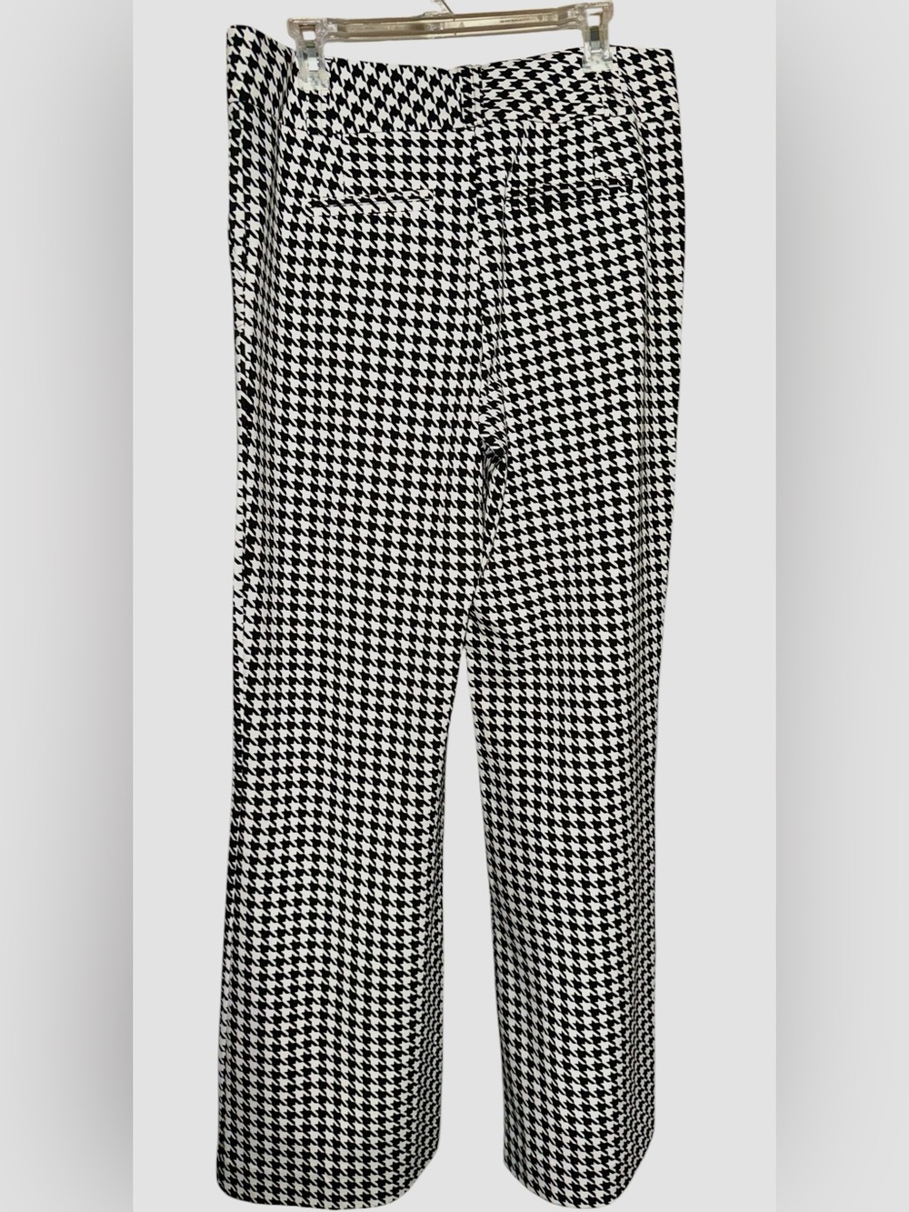 LuLaRoe Emery Houndstooth Wide Leg Pants, Size Large, NWT - Picture 2 of 6
